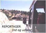 Reportagebil i fuld fart